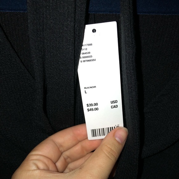 NWT urban outfitters long sleeve wrap top - Picture 2 of 2